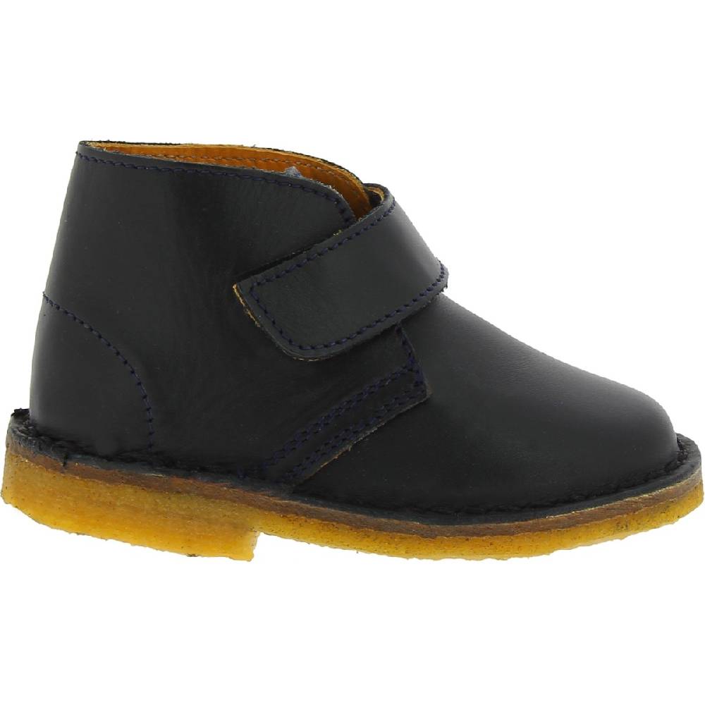 Lartigiano Del Cuoio Scarponcini Da Bambino In Pelle Nero Fatti A Mano In Italia