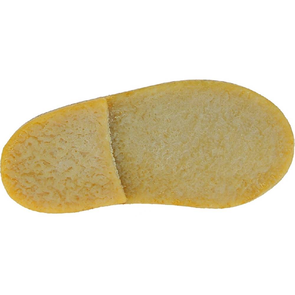 Lartigiano Del Cuoio Scarponcini Vera Pelle Da Bambino Color Giallo Fatti A Mano In Italia