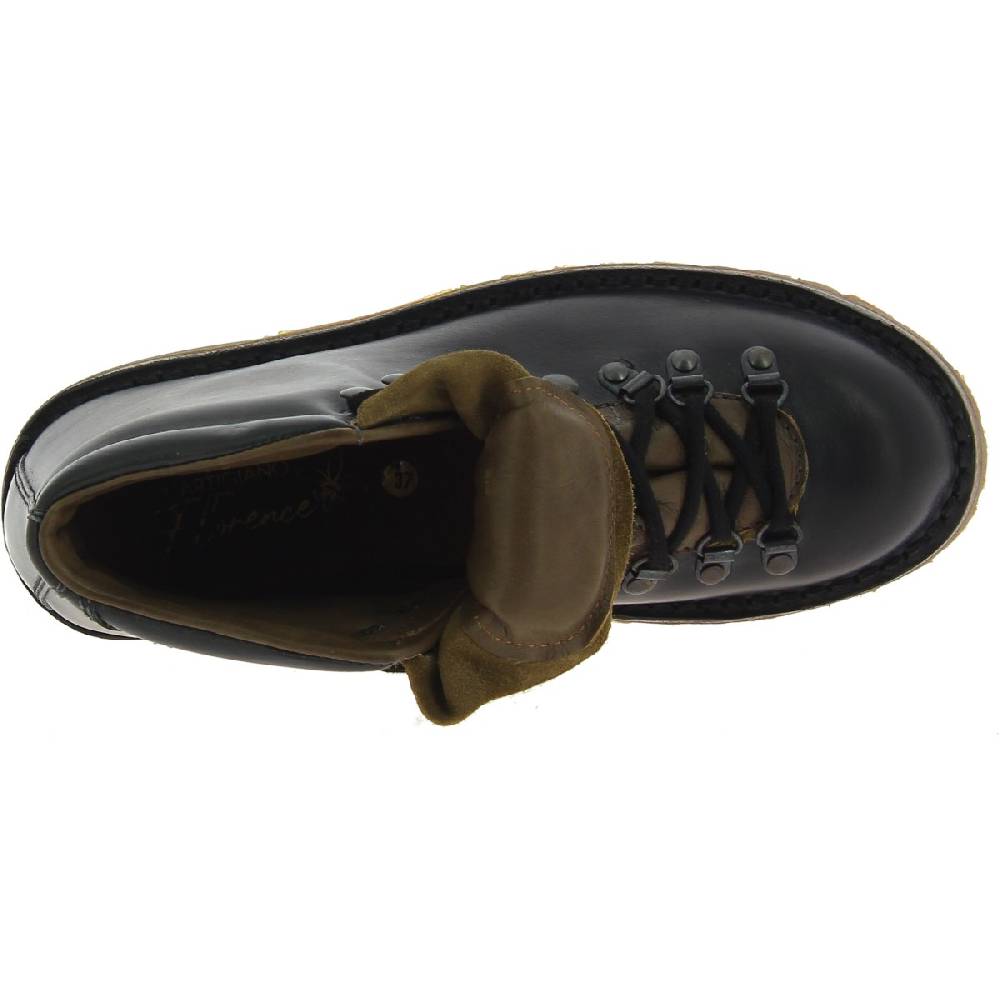 Lartigiano Del Cuoio Stivale Da Montagna Donna Fashion Color Nero Artigianale