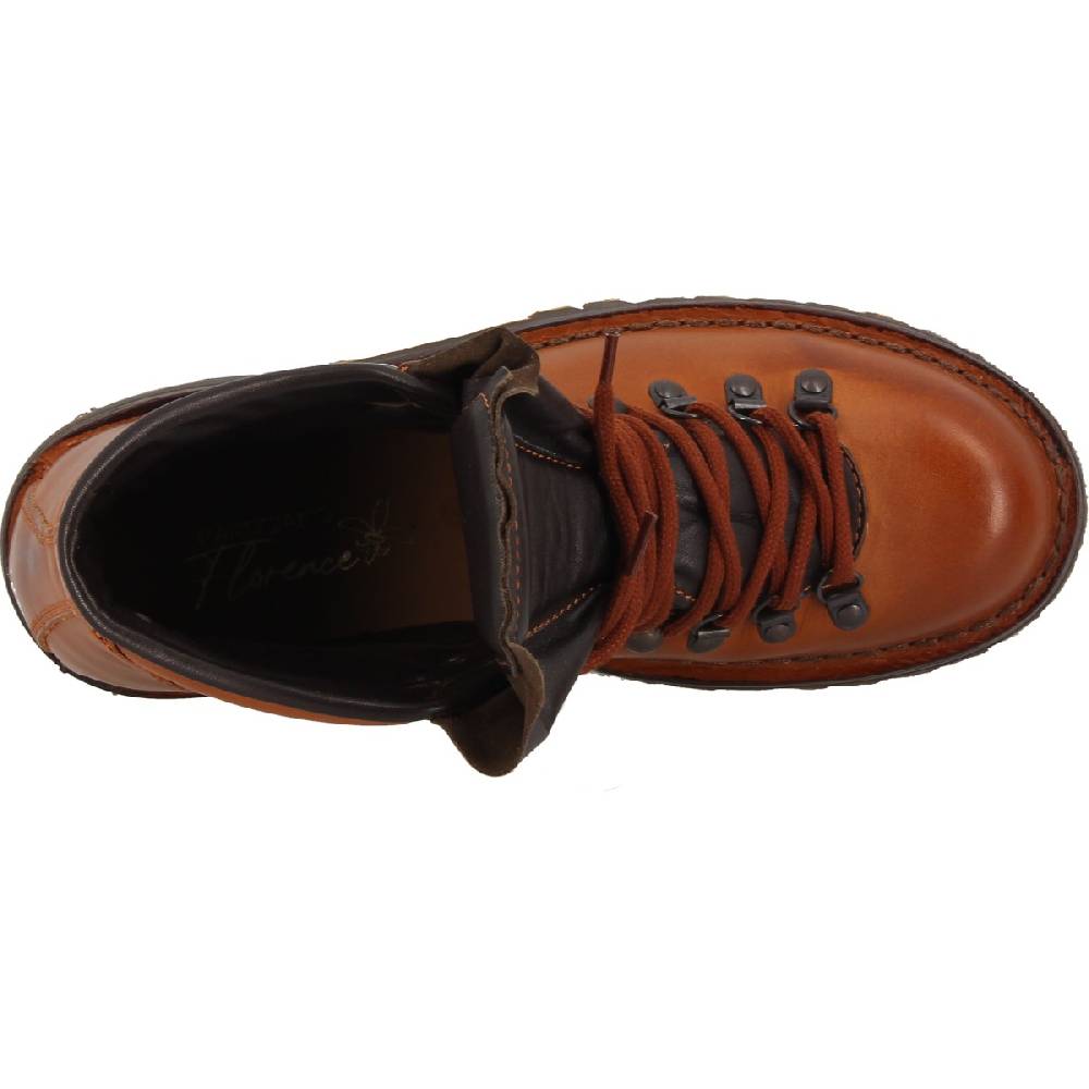 Lartigiano Del Cuoio Stivale Da Montagna In Pelle Conciata Al Vegetale Color Cuoio