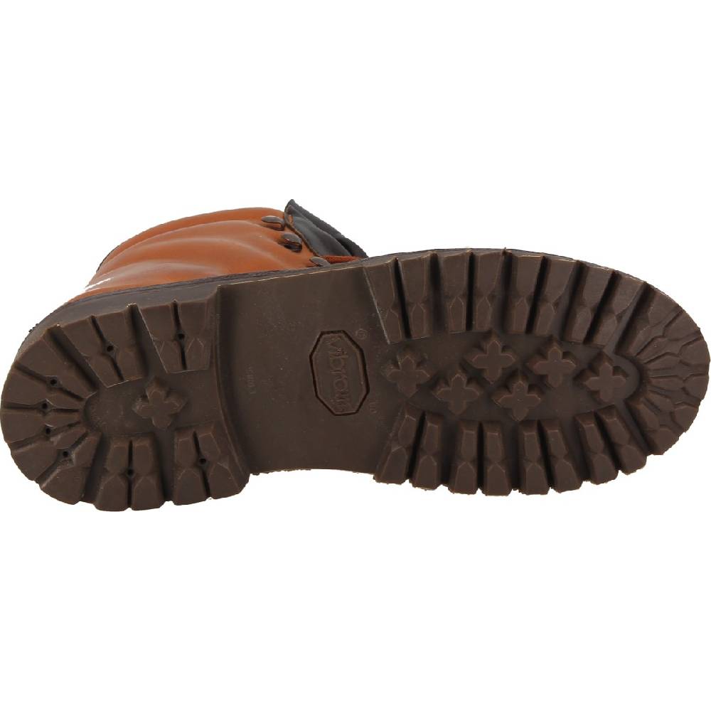 Lartigiano Del Cuoio Stivale Da Montagna In Pelle Conciata Al Vegetale Color Cuoio