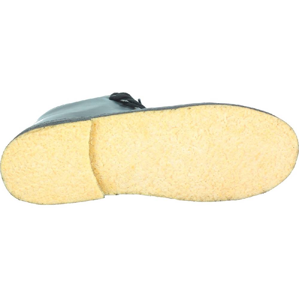 Lartigiano Del Cuoio Stivale Da Montagna Unisex Color Nero Con Suola In Caucciù