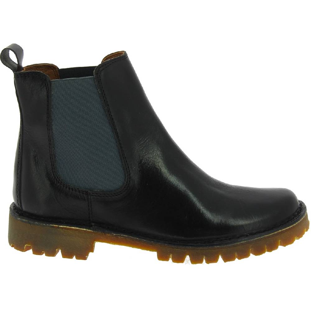 Lartigiano Del Cuoio Stivaletti Chelsea Donna Neri In Pelle Con Suola Vibram Artigianali
