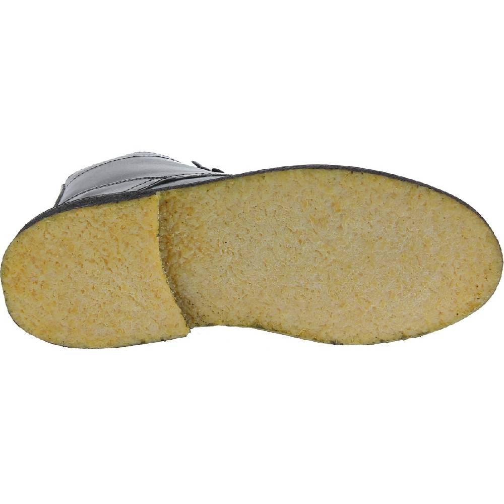 Lartigiano Del Cuoio Stivaletti Da Donna In Pelle Nera Con Fodera Invernale