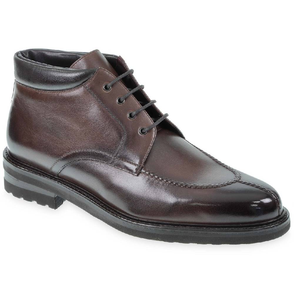 Lartigiano Del Cuoio Stivaletto In Cervo Color Cioccolato - Fratelli Borgioli - Artigianalità Italiana