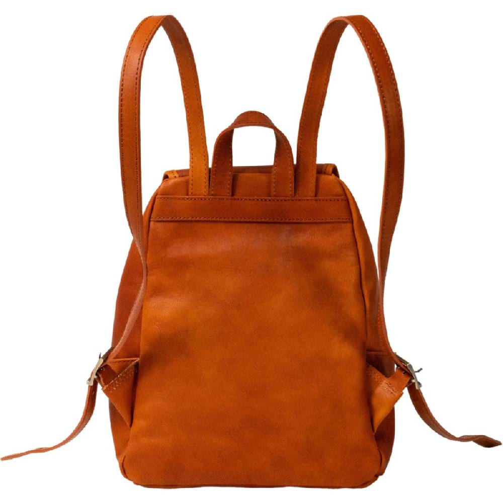 Lartigiano Del Cuoio Zaino Donna In Pelle Di Vitello 100% Handmade In Italy