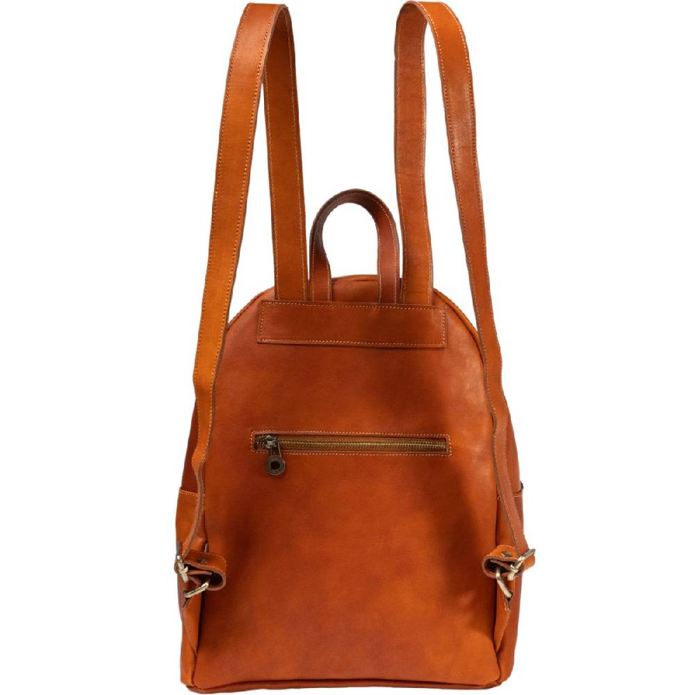 Lartigiano Del Cuoio Zaino Uomo In Pelle Conciata Al Vegetale Color Cuoio