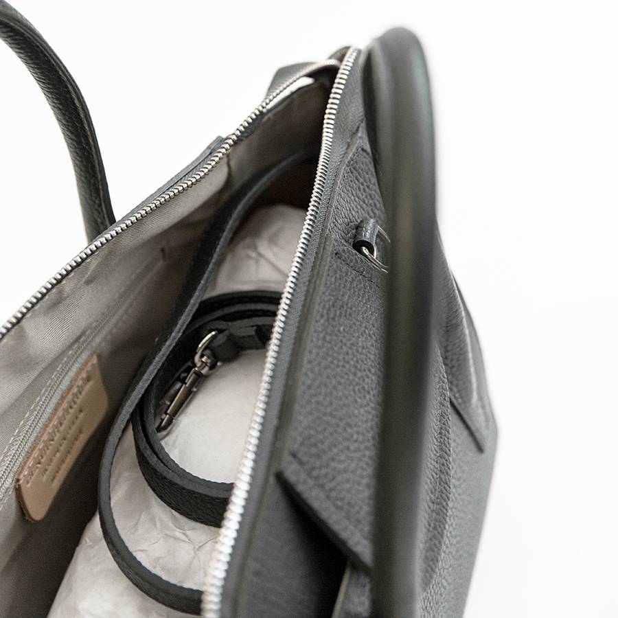 Laura Di Maggio AMELIE – Bauletto In Pelle Dollaro Grigio