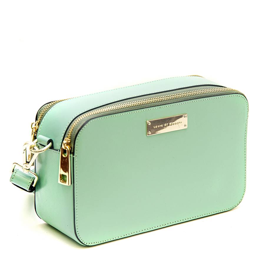 Laura Di Maggio ANDY – Borsa Saponetta In Pelle Turchese