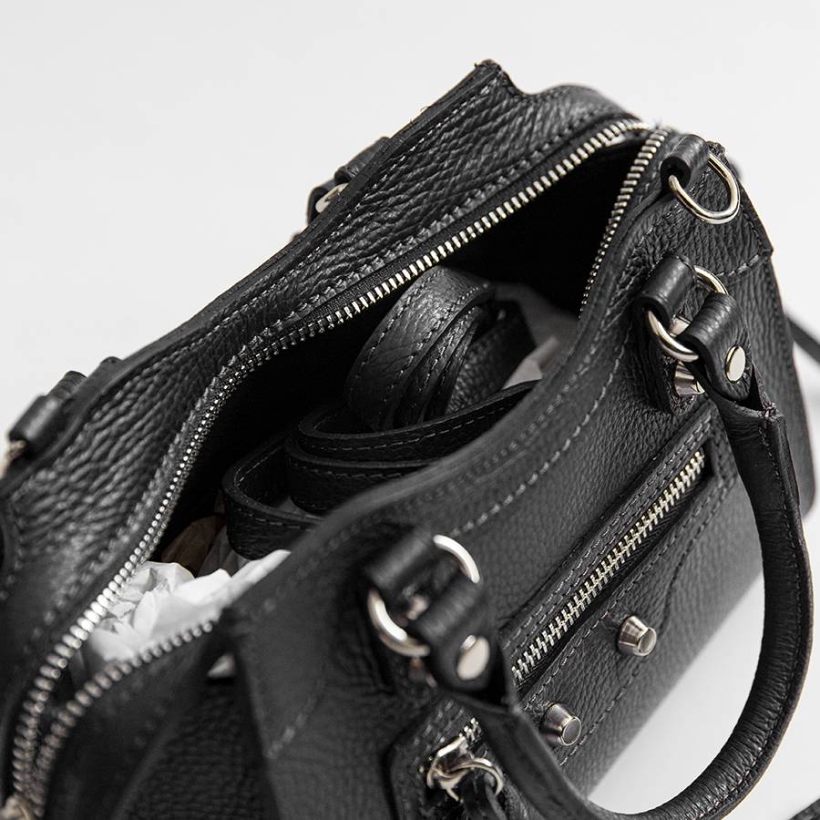 Laura Di Maggio BARCELLONA SMALL – Bauletto In Pelle Nero