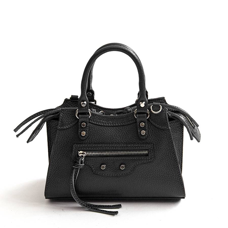 Laura Di Maggio BARCELLONA SMALL – bauletto in pelle nero