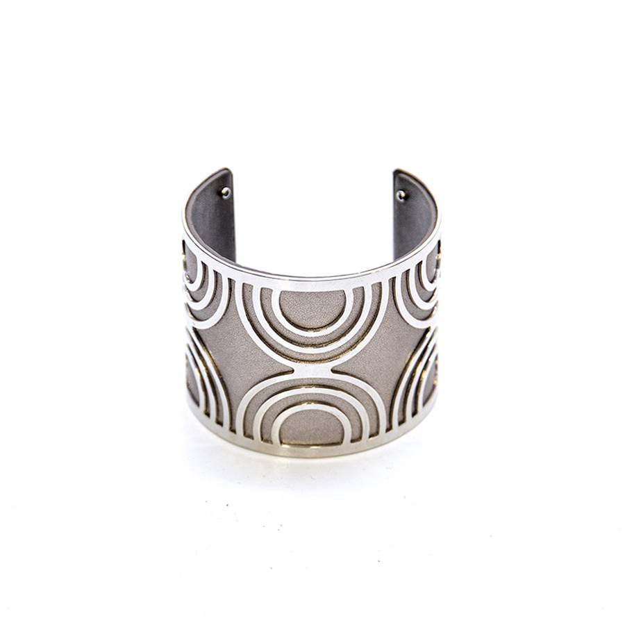 Laura Di Maggio BRACCIALE – argento\c.fucile montatura argento