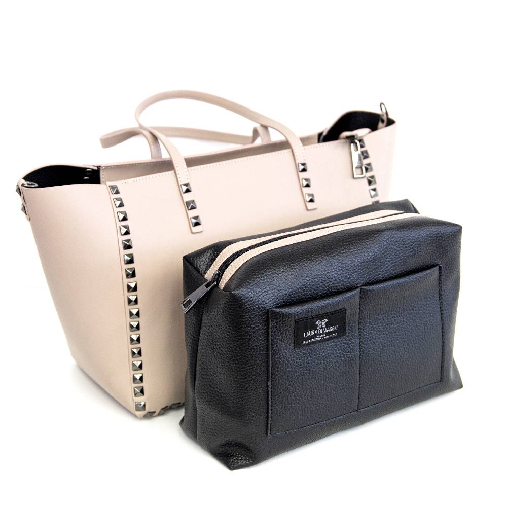Laura Di Maggio BRIDGET – Maxi Bag Con Piccole Borchie