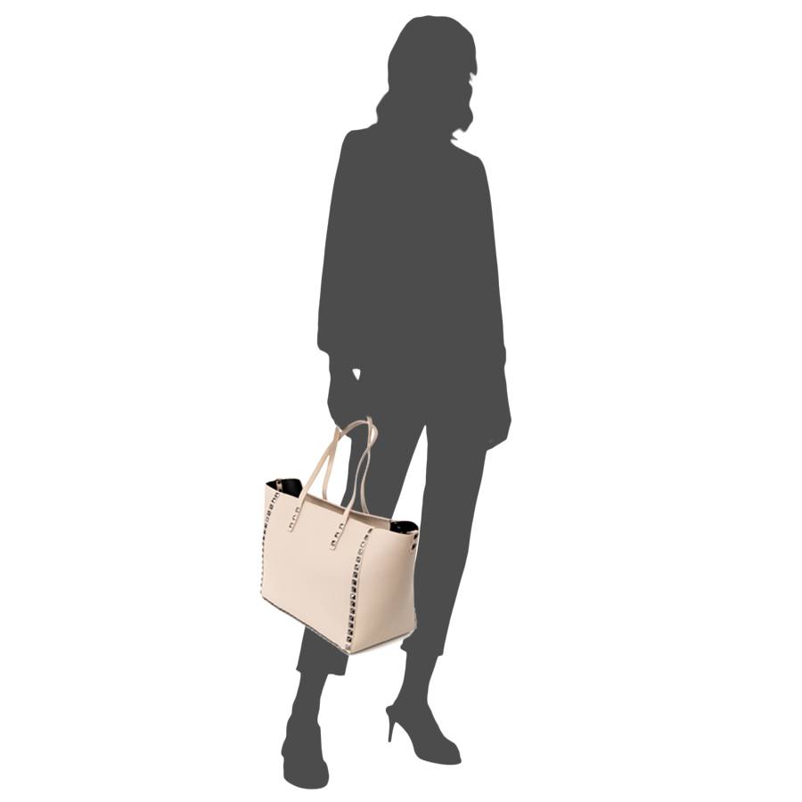 Laura Di Maggio BRIDGET – Maxi Bag Con Piccole Borchie