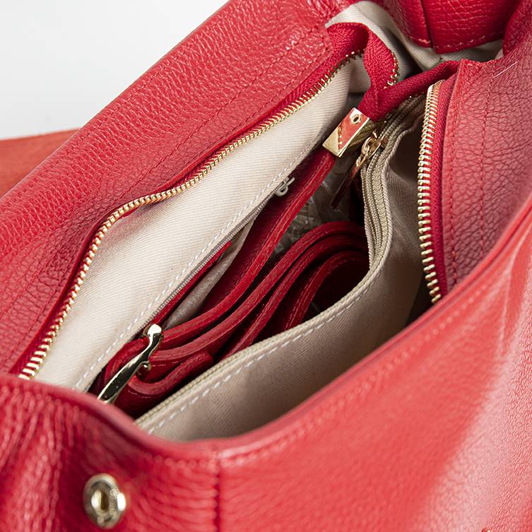 Laura Di Maggio BROOKE – Postina In Pelle Dollaro Rosso