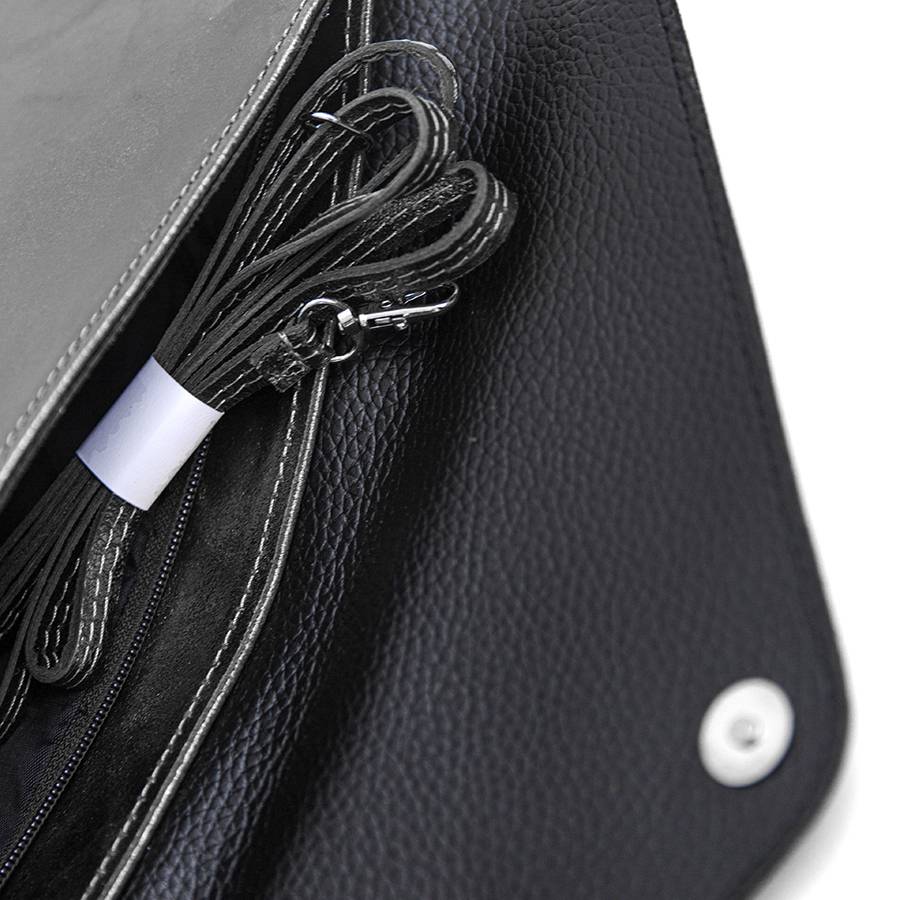 Laura Di Maggio BUSTA – Postina In Pelle Laminata Canna Di Fucile