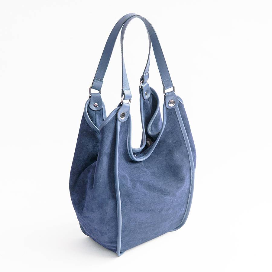 Laura Di Maggio CLEA – Sacca In Camoscio E Pelle Avio