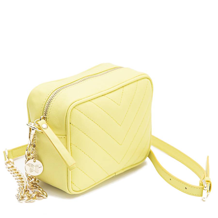 Laura Di Maggio COCCA – Borsa Da Sera In Pelle Soft Trapuntato – Lime