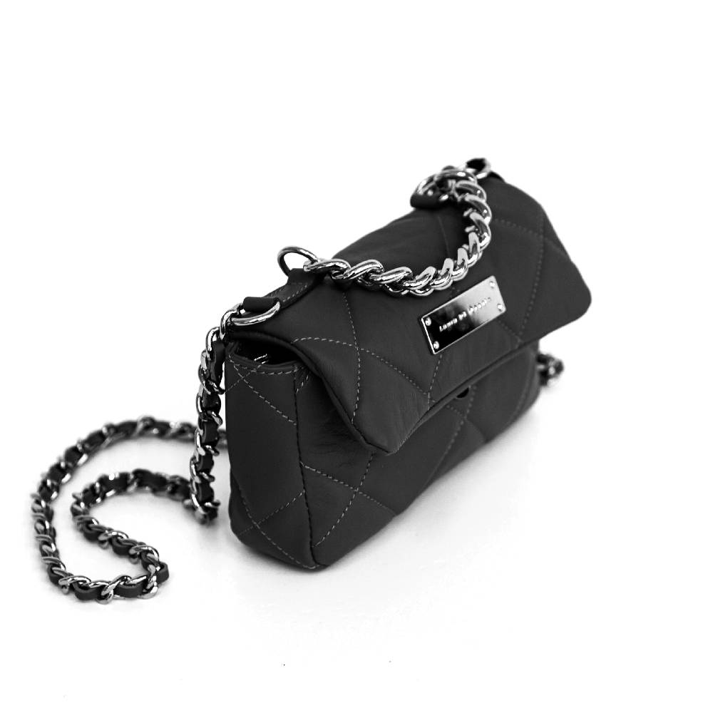 Laura Di Maggio DAISY – Borsetta Sera Trapuntata Nera