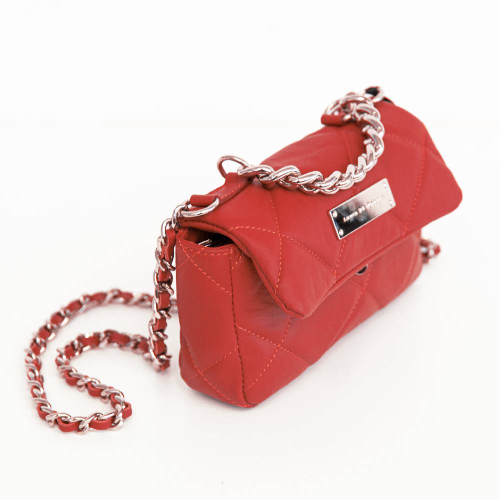 Laura Di Maggio DAISY – Borsetta Sera Trapuntata Rossa