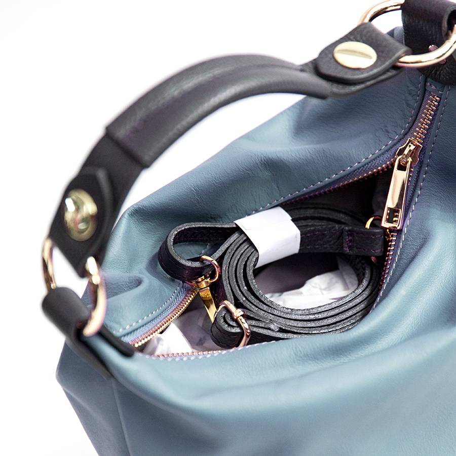 Laura Di Maggio DEMY SMALL – Sacca In Pelle Nappa Carta Da Zucchero