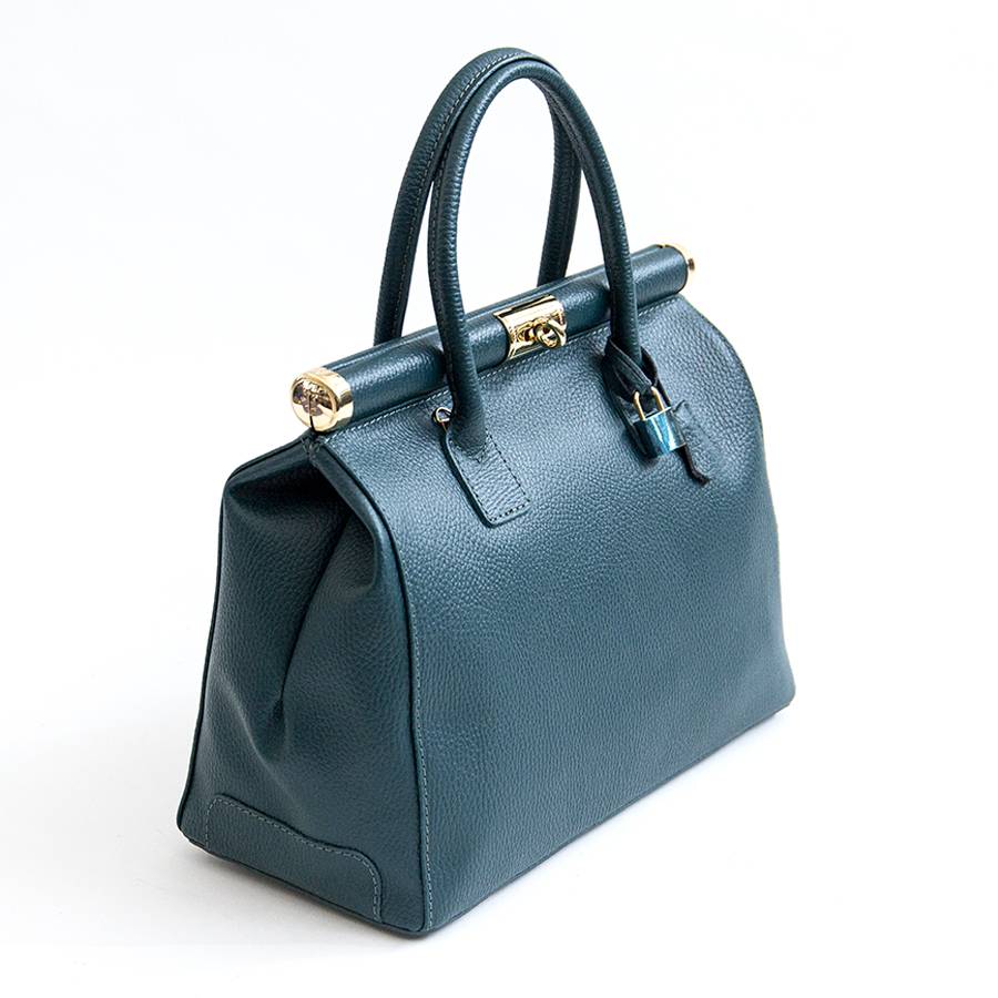 Laura Di Maggio DOCTOR – Bauletto In Pelle Dollaro Ottanio