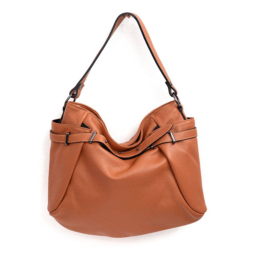 Laura Di Maggio ELYN – Borsa in pelle dollaro arancio