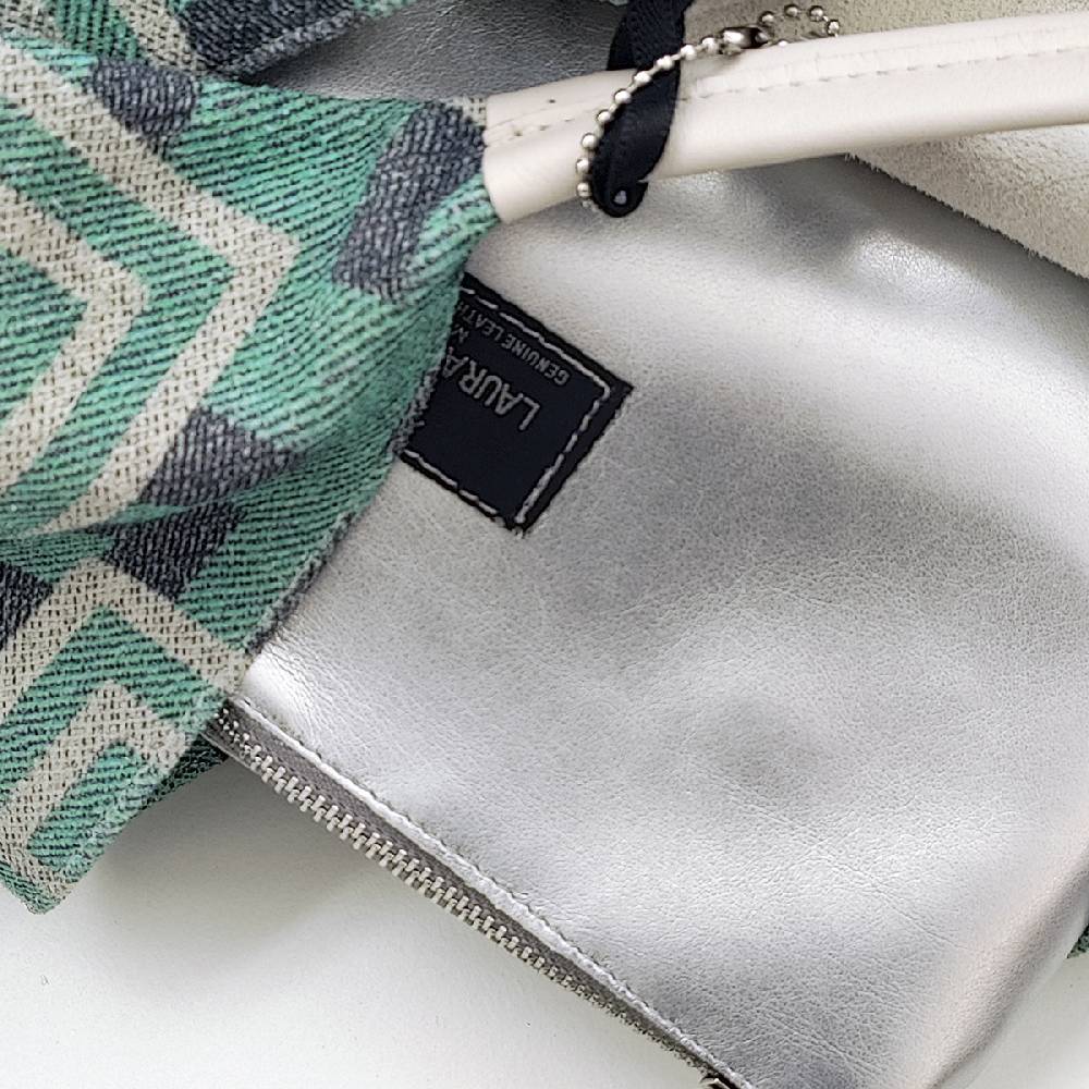 Laura Di Maggio FANTASY MAXI – Sacca In Tessuto Stampato Tiffany