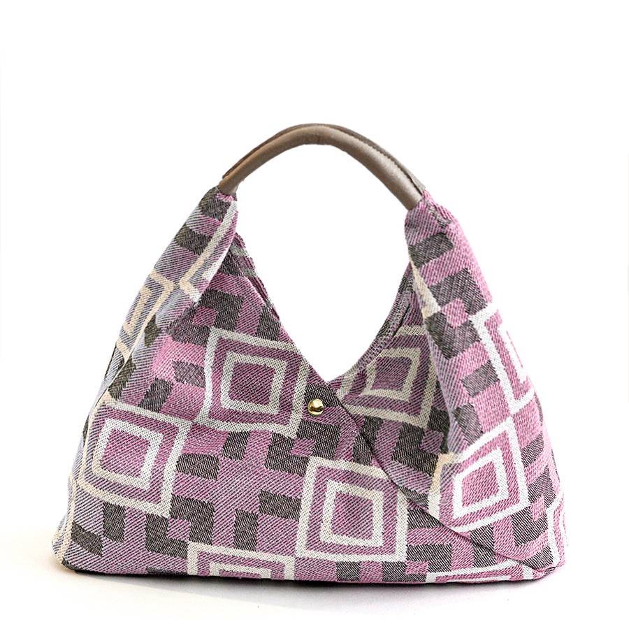 Laura Di Maggio FANTASY SAC – Sacca in tessuto stampato rosa