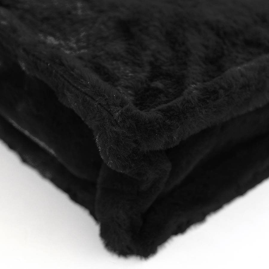 Laura Di Maggio FLUFFY – Maxi Shopping In Pelliccia Ecologica Nera