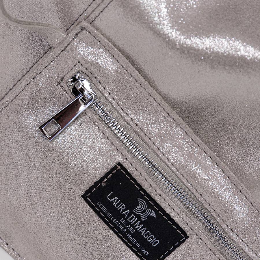 Laura Di Maggio GLIETTER – Sacca In Pelle Glitter Rosa