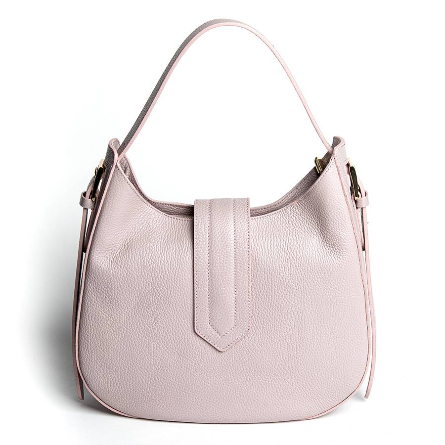 Laura Di Maggio JASMINE – Hobo bag in pelle dollaro orchidea