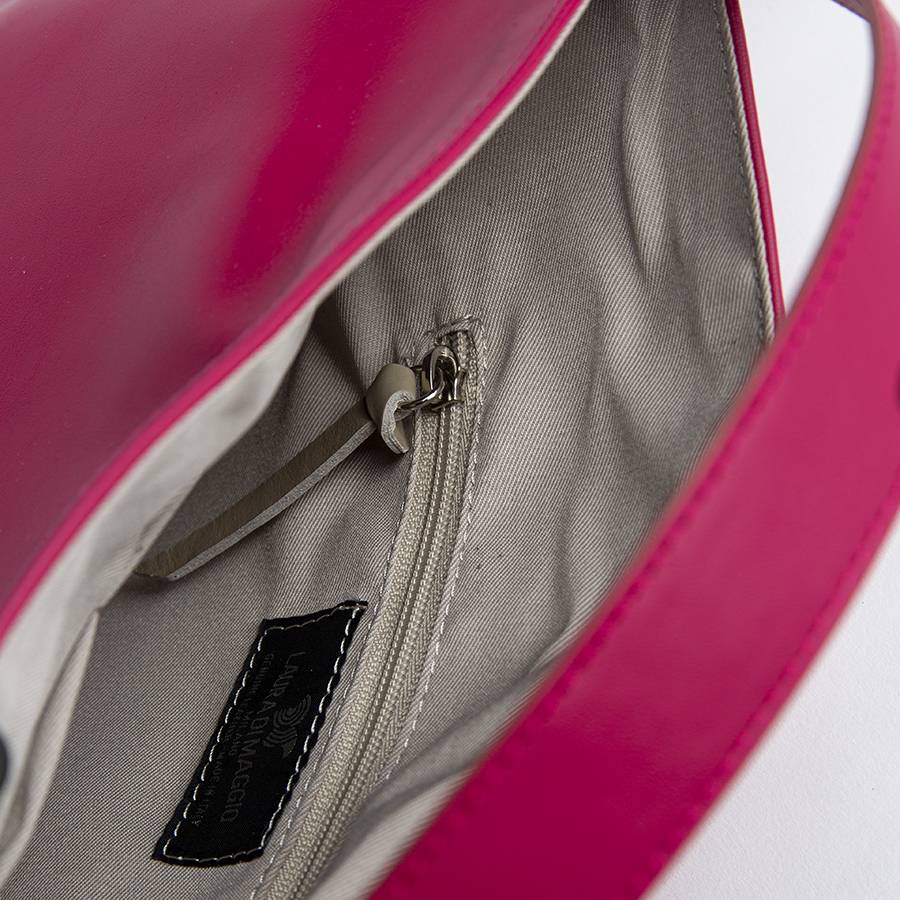 Laura Di Maggio JILLIAN MEDIUM – Borsa In Pelle Nappa Azalea