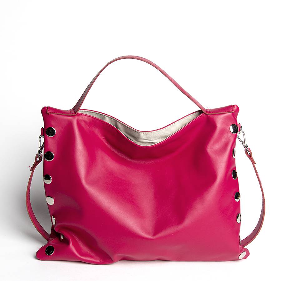 Laura Di Maggio JILLIAN MEDIUM – Borsa in pelle nappa azalea