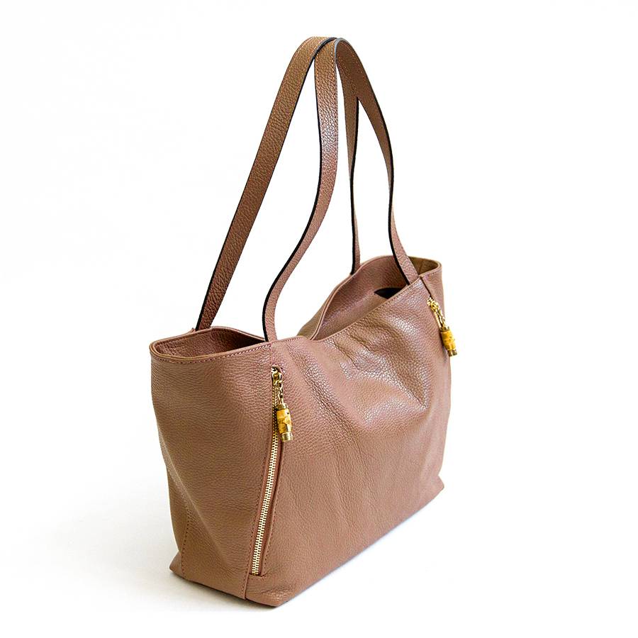 Laura Di Maggio BAMBU’ SHOPPER – Borsa In Pelle Cuoio