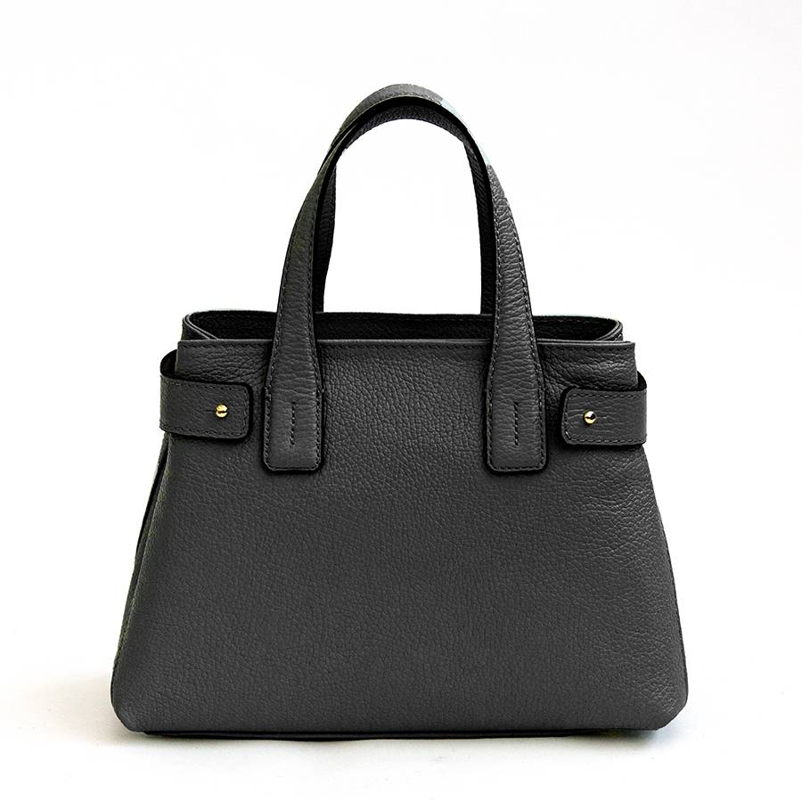 Laura Di Maggio BERRY – Bauletto in pelle nero