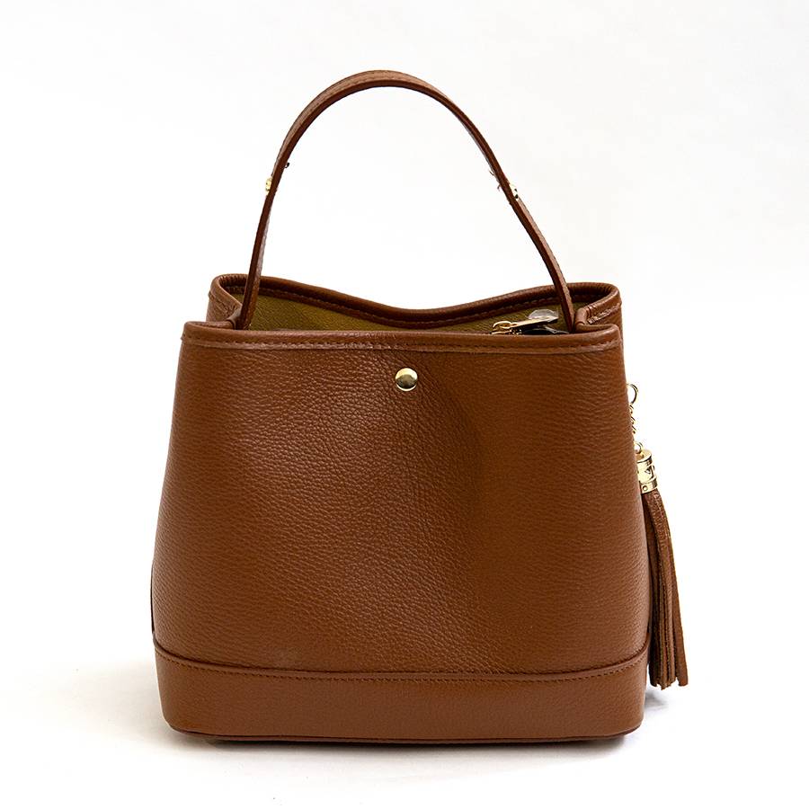 Laura Di Maggio CIPRO – Borsa in pelle cuoio