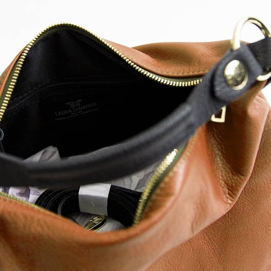 Laura Di Maggio DEMY – Sacca In Pelle Nappa Mattone