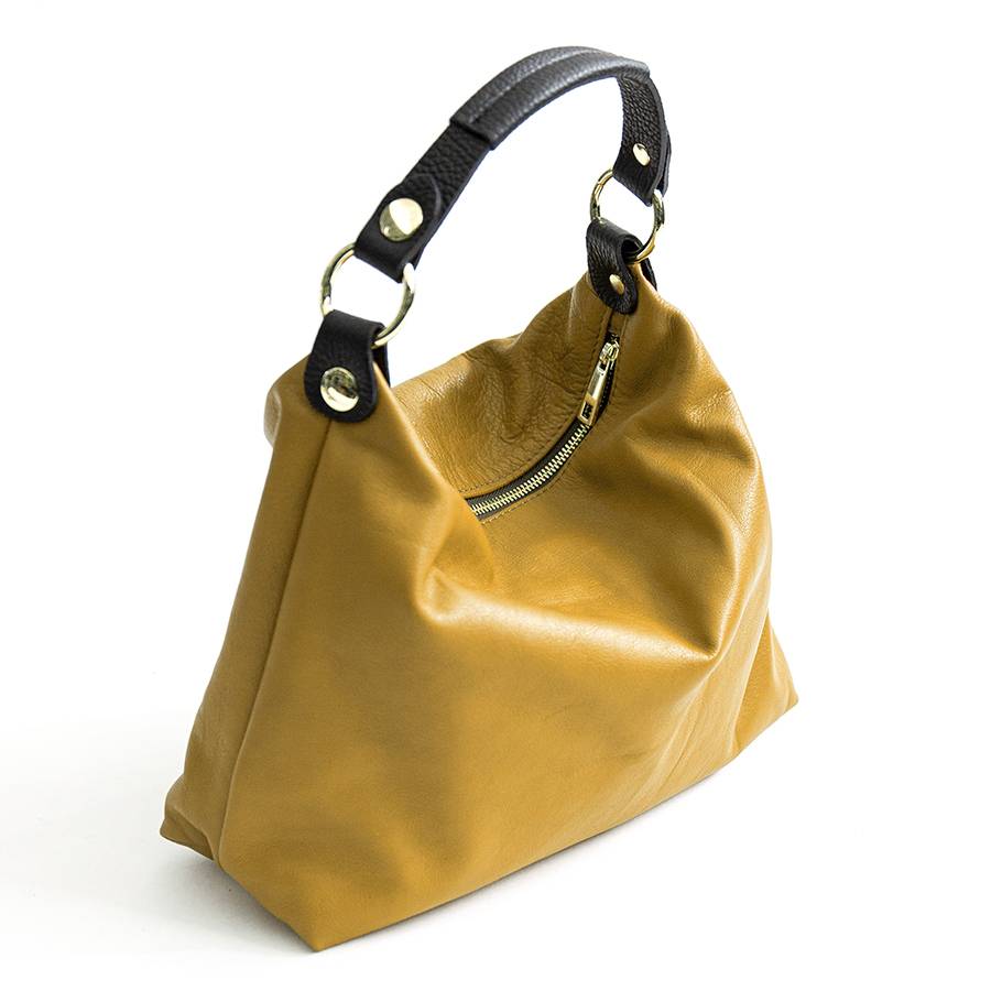 Laura Di Maggio DEMY – Sacca In Pelle Nappa Senape