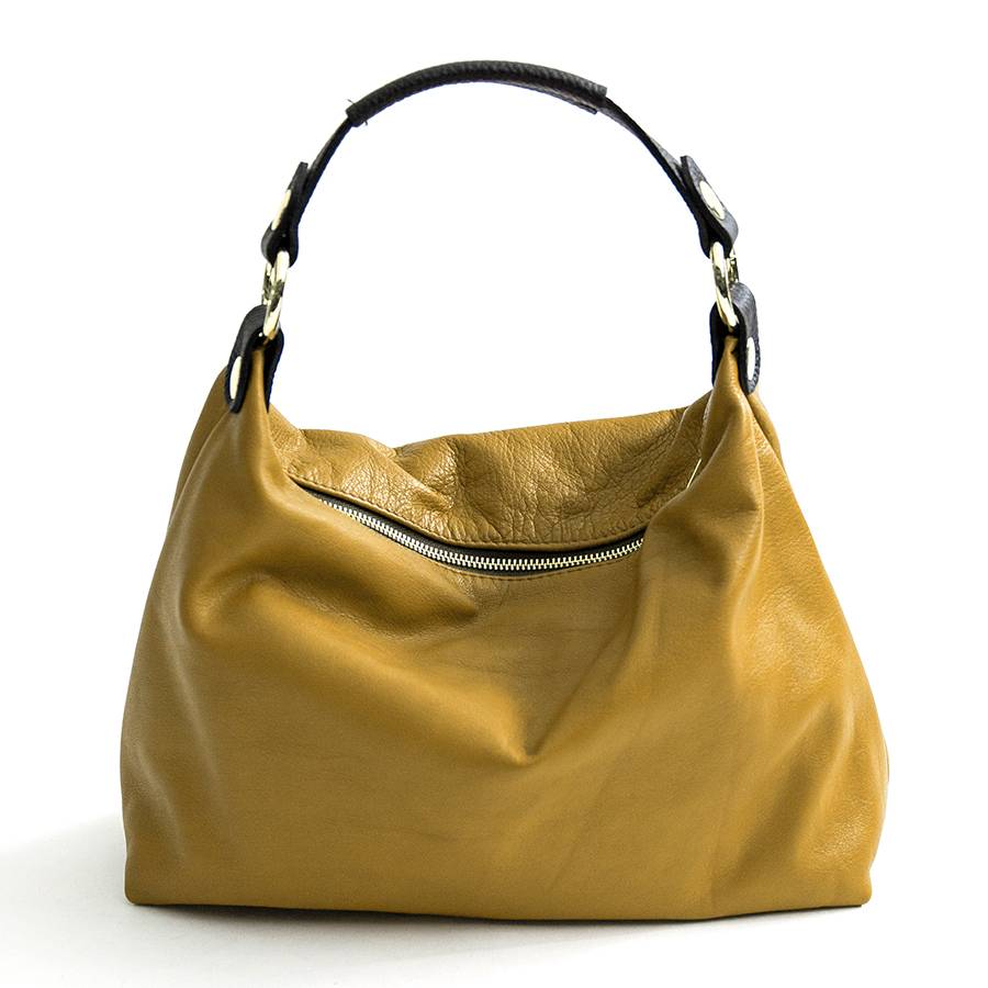 Laura Di Maggio DEMY – Sacca in pelle nappa senape