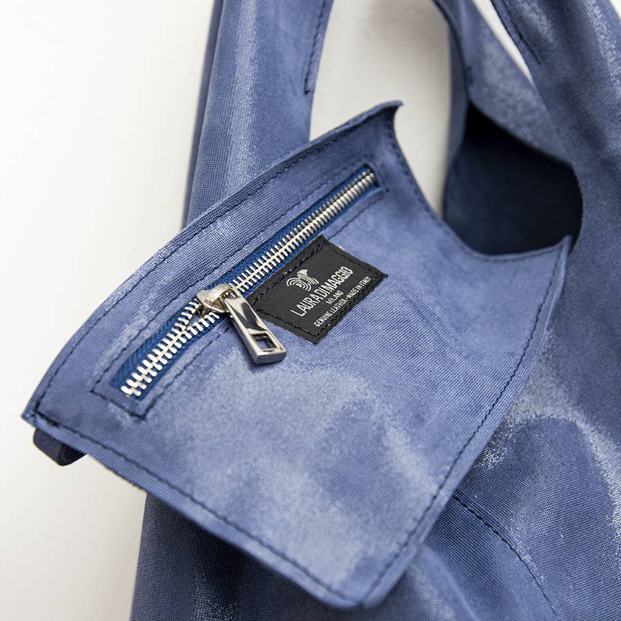 Laura Di Maggio LE SAC – Sacca In Pelle Glitter Blu