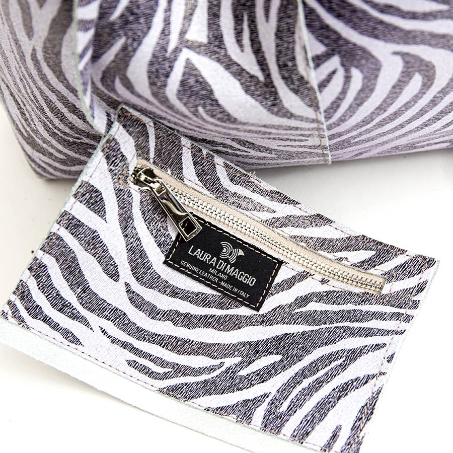 Laura Di Maggio LE SAC – Sacca In Pelle Zebrata