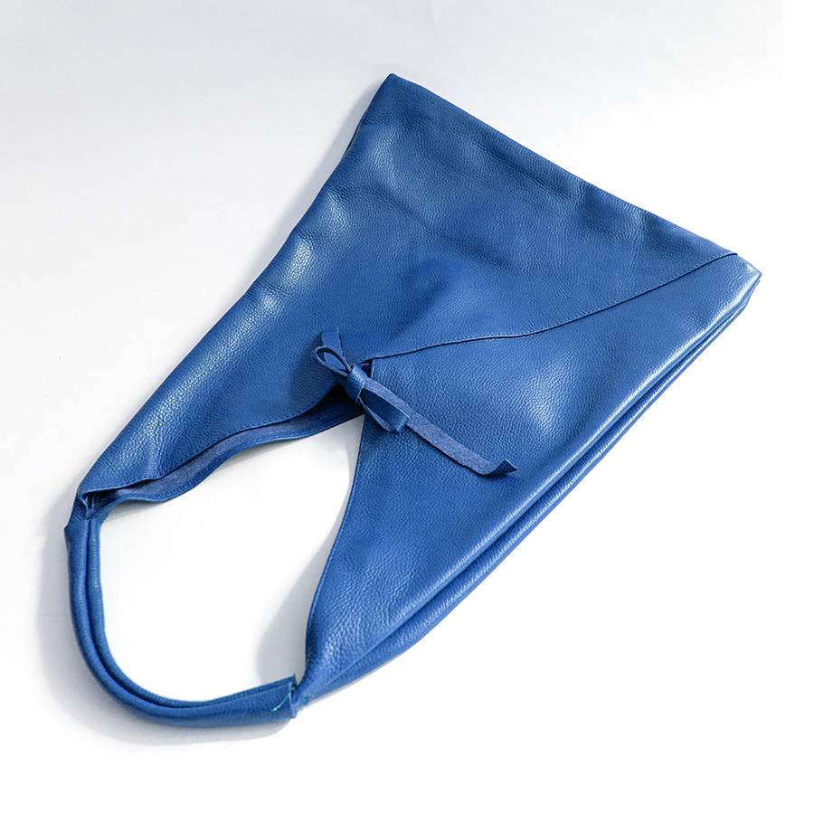 Laura Di Maggio LINA – Maxi Sacca In Pelle Blu