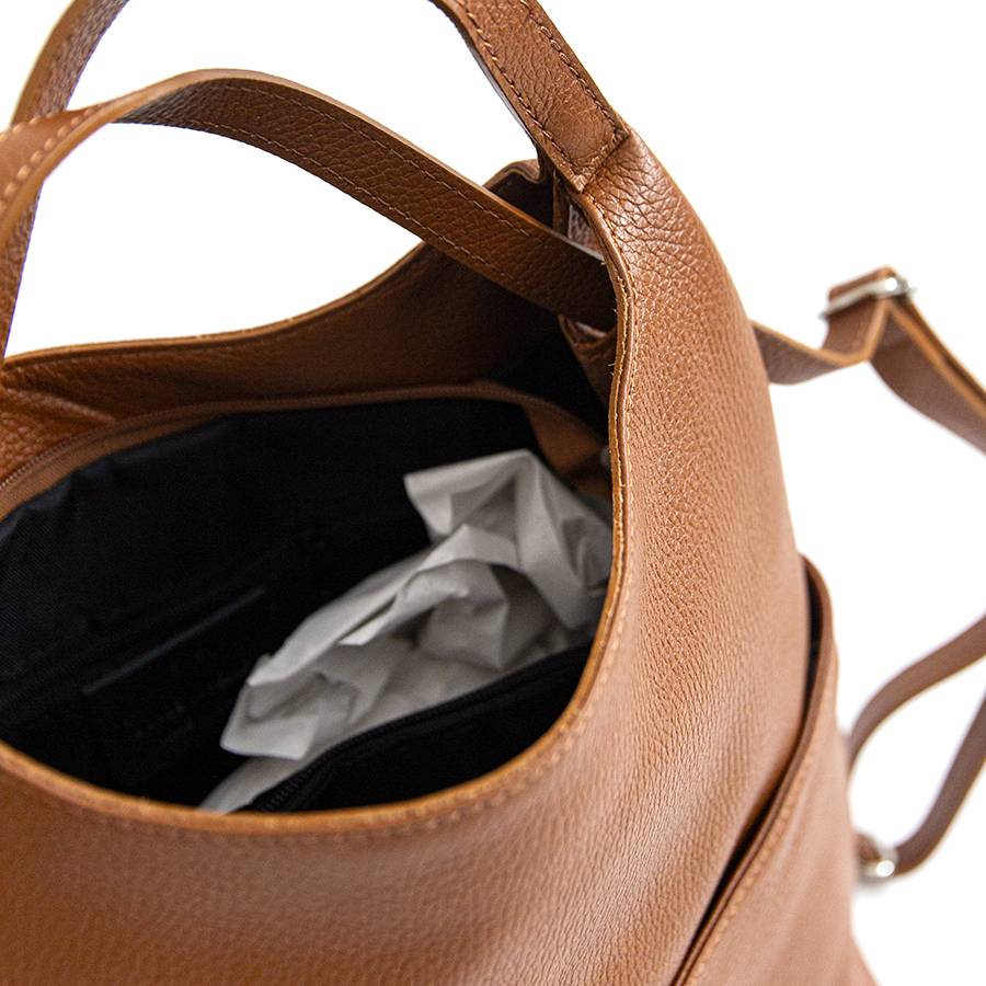 Laura Di Maggio MADRID – Zaino/borsa In Pelle Cuoio