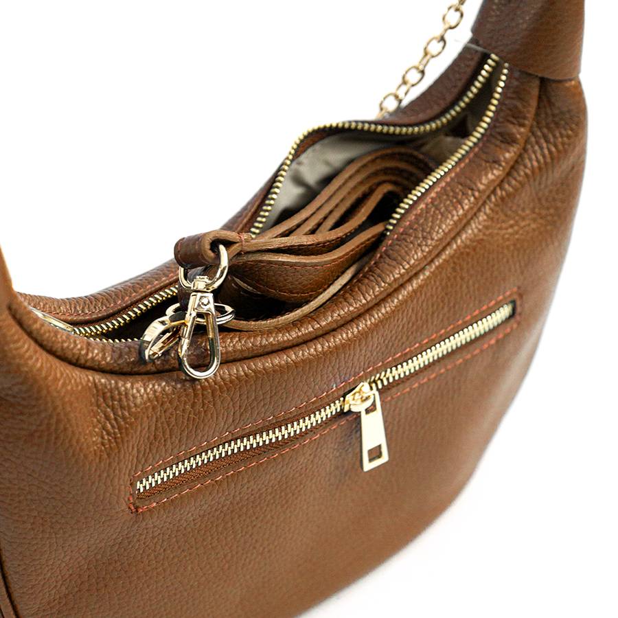 Laura Di Maggio MOON – Borsa A Spalla In Pelle Cuoio