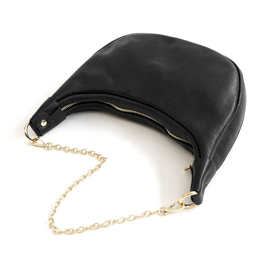 Laura Di Maggio MOON – Borsa A Spalla In Pelle Nera