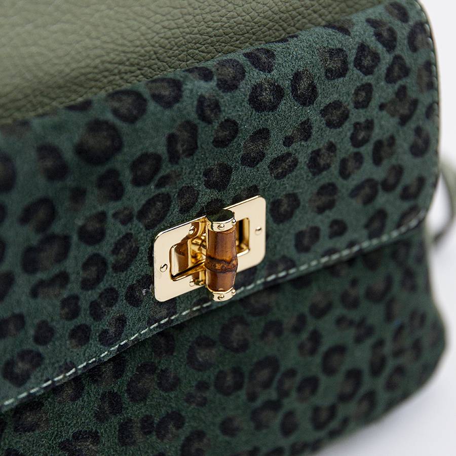 Laura Di Maggio NEMO – Zaino In Pelle Verde Salvia