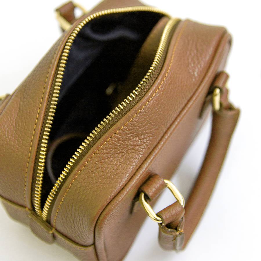 Laura Di Maggio NENA – Miny Bauletto In Pelle Cuoio