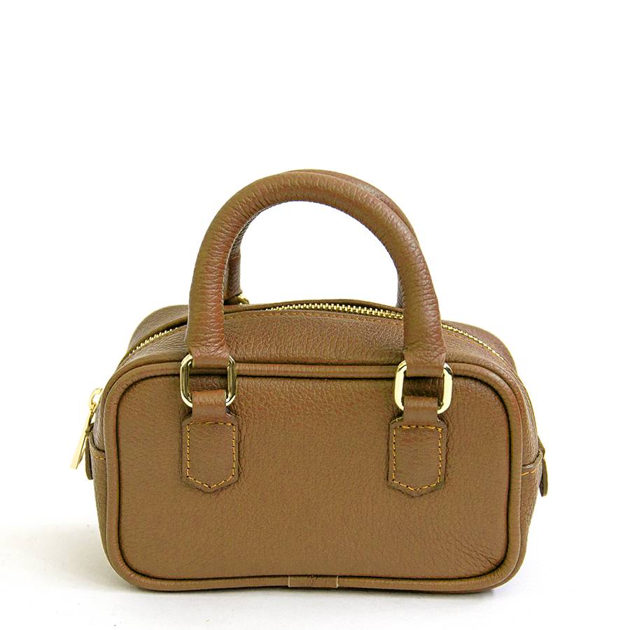 Laura Di Maggio NENA – Miny bauletto in pelle cuoio