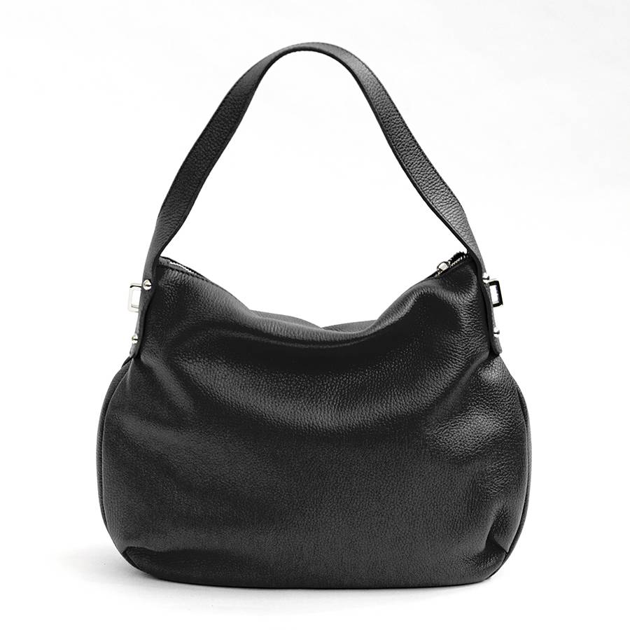 Laura Di Maggio NESSY – Sacca in pelle nera